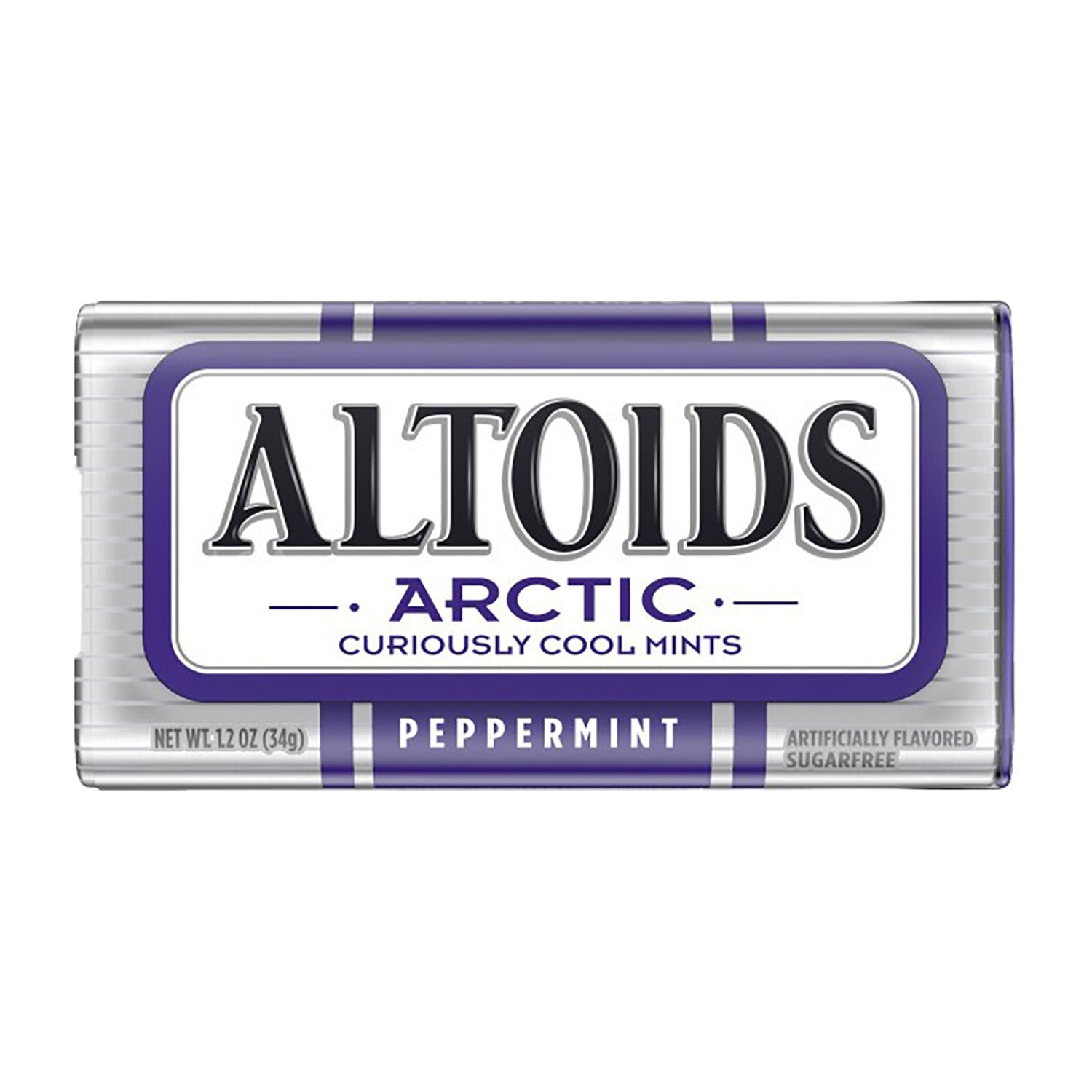 Altoids Arctic Peppermint Mints - 8 Count Tin Box | Fresh Breath Mints for Office, Travel & After Meals