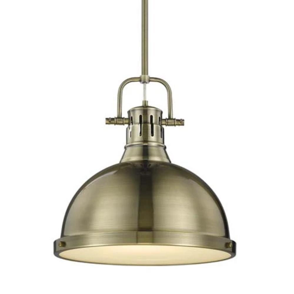 Aged Brass Shade