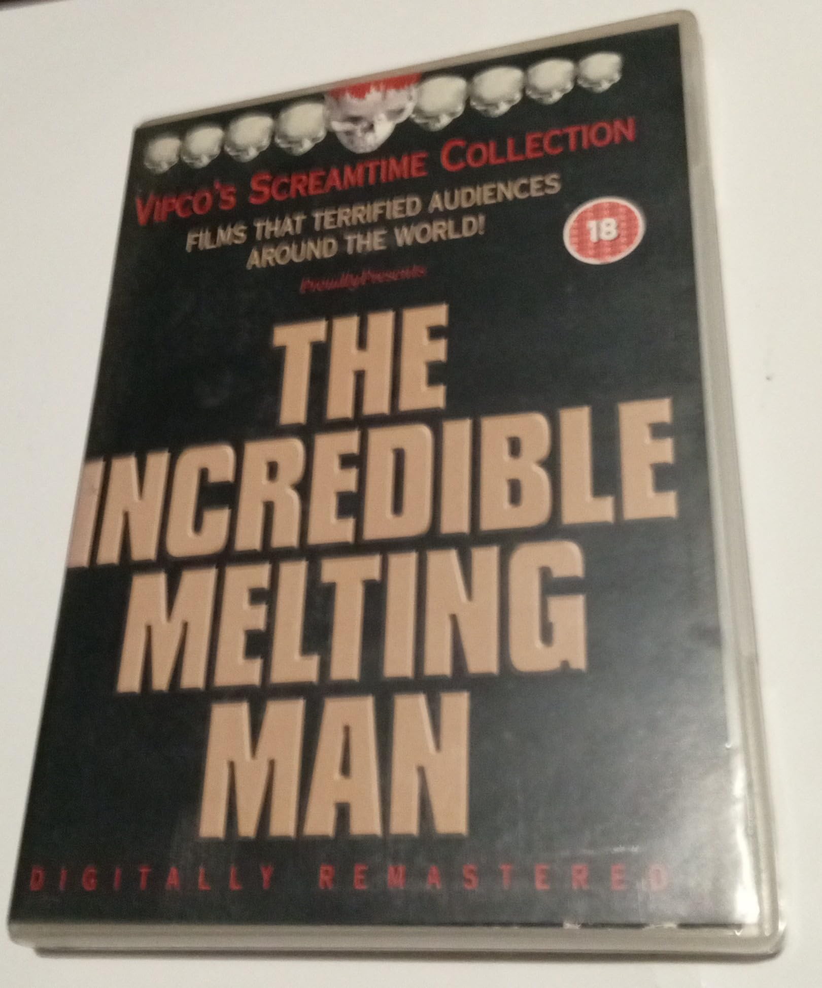 The Incredible Melting Man - Classic Sci-Fi Horror Movie | Collectible DVD for Movie Buffs & Halloween Film Nights