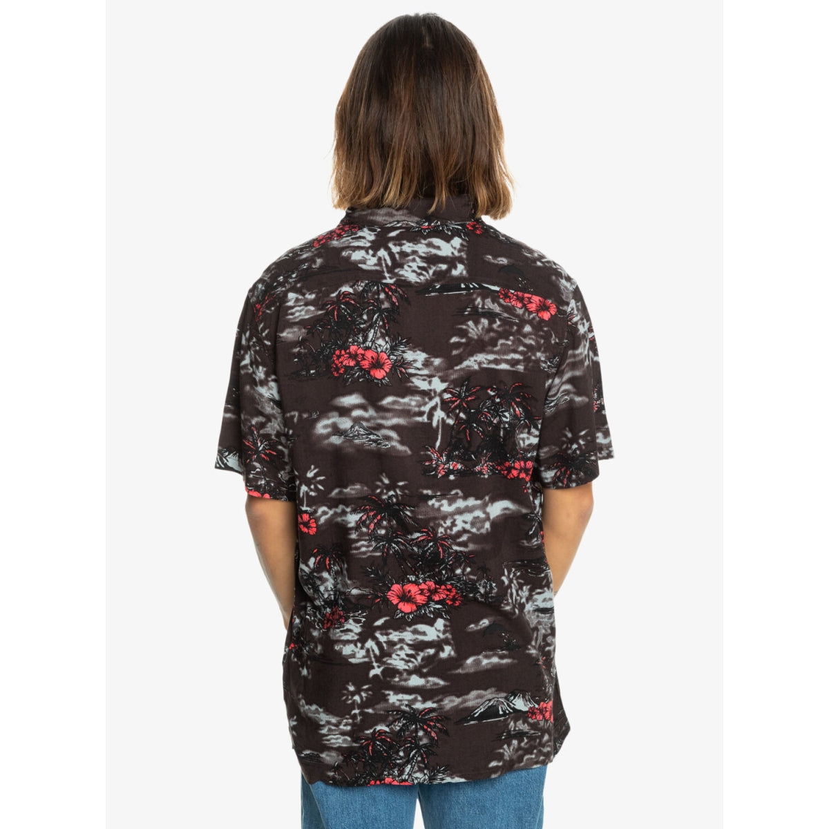 Quiksilver Longman Hill Men's Flannel Shirt - Soft & Durable Plaid Button-Up for Casual Wear, Outdoor Adventures & Layering