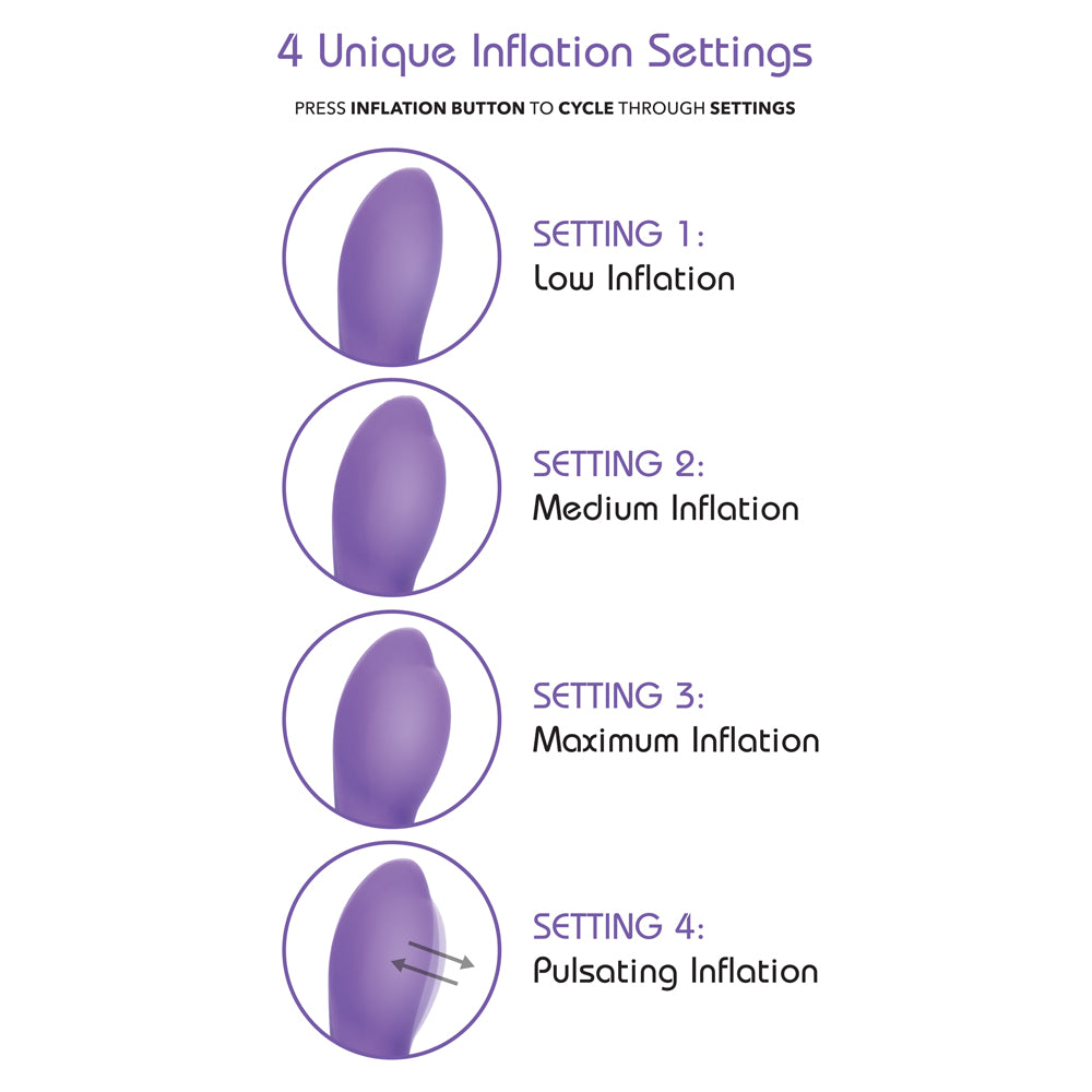 Inflatable G Flutter - Premium Adult Toy for Couples & Solo Play - Enhance Intimacy & Pleasure in the Bedroom