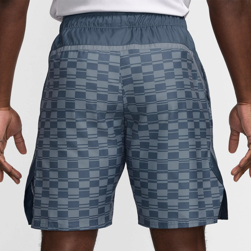 Nike Men's Victory 9 Print Running Shorts - Ashen Slate - Lightweight Quick-Dry Athletic Shorts for Gym, Jogging & Casual Wear