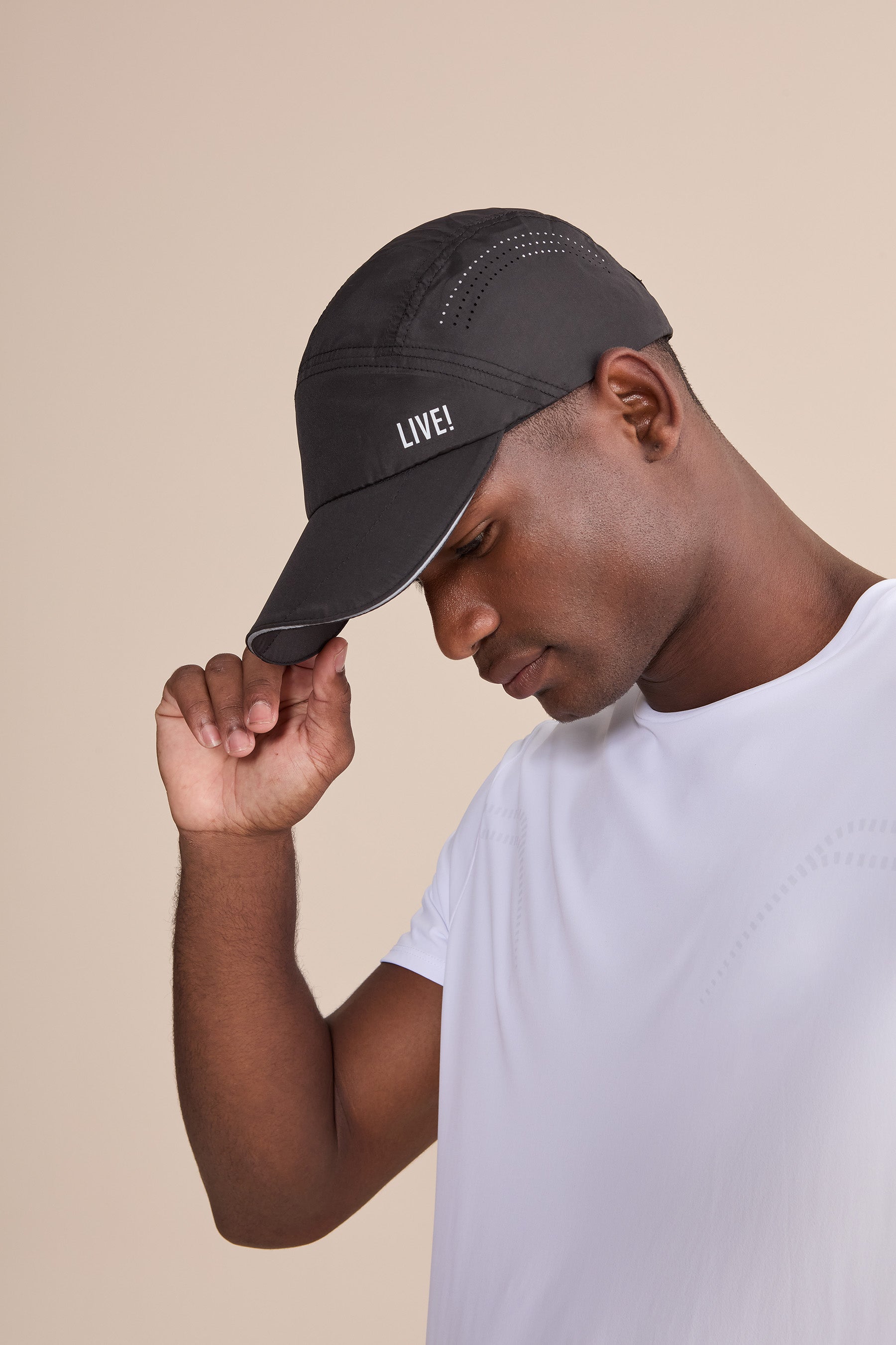 Unisex Reflective Running Cap for Men & Women - High Visibility Safety Hat for Jogging, Cycling & Night Sports
