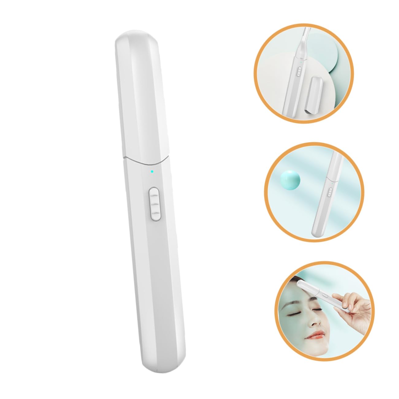 NOLITOY Electric Eyebrow Trimmer for Women & Men - USB Rechargeable Eyebrow Razor & Facial Hair Shaver - Precise Grooming Tool for Eyebrows, Upper Lip & Makeup Removal - Perfect for Travel & Home Use