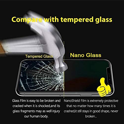 Dot9ti9™ Unbreakable Hammerproof Nano Film Screen Protector for Samsung Galaxy S10 Plus - 10X Stronger Than Tempered Glass, Flexible & Anti-Scratch - Perfect for Outdoor Activities, Work & Daily Protection