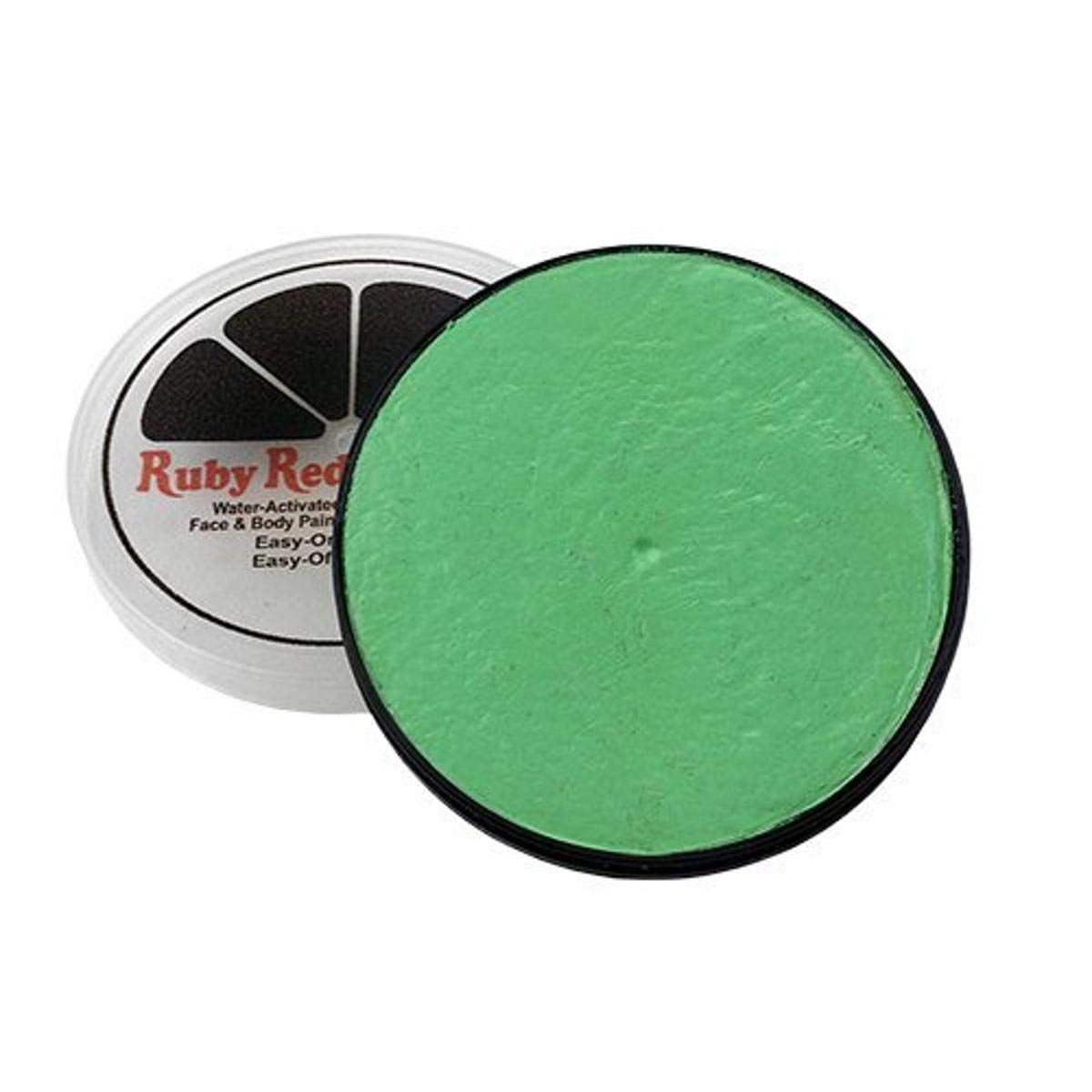 Ruby Red & Pastel Green Face Paint Set - 18 ML Non-Toxic Water-Based Makeup for Halloween, Cosplay & Face Painting | Safe for Kids & Adults