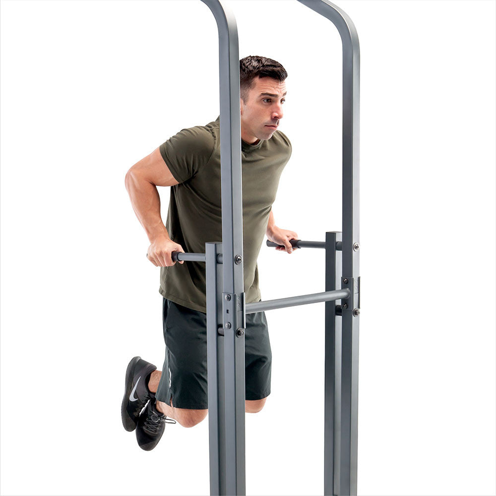 Marcy Power Tower TC 5580 - Multifunctional Home Gym Equipment for Pull Ups, Dips & Push Ups | Strength Training & Bodyweight Exercises for Home Workouts | Perfect for Small Spaces & Garage Gyms
