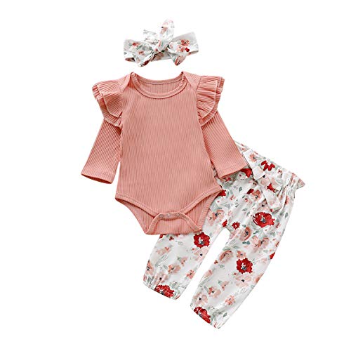 Knitting Top+floral Pants