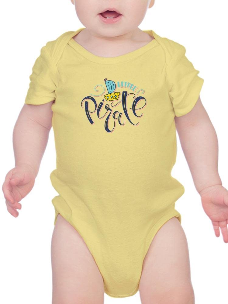 Smartprints Pirate Boat Baby Bodysuit - Cute & Comfortable Infant Outfit for Boys & Girls - Perfect for Halloween, Birthday Parties & Photo Shoots