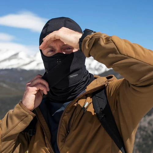 Turtle Fur Comfort Shell QuattroClava with Storm Flap - Winter Neck Warmer for Men & Women - Perfect for Skiing, Snowboarding & Outdoor Activities