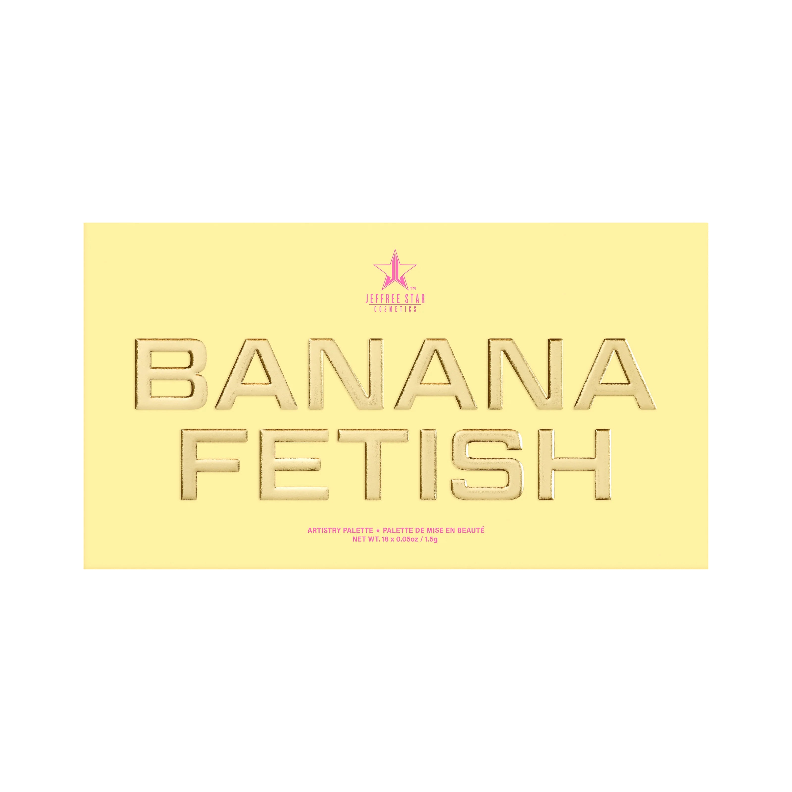 Banana Fetish Palette - High-Quality Makeup Eyeshadow Palette for Professional & Everyday Makeup | Perfect for Parties, Cosplay & Creative Looks