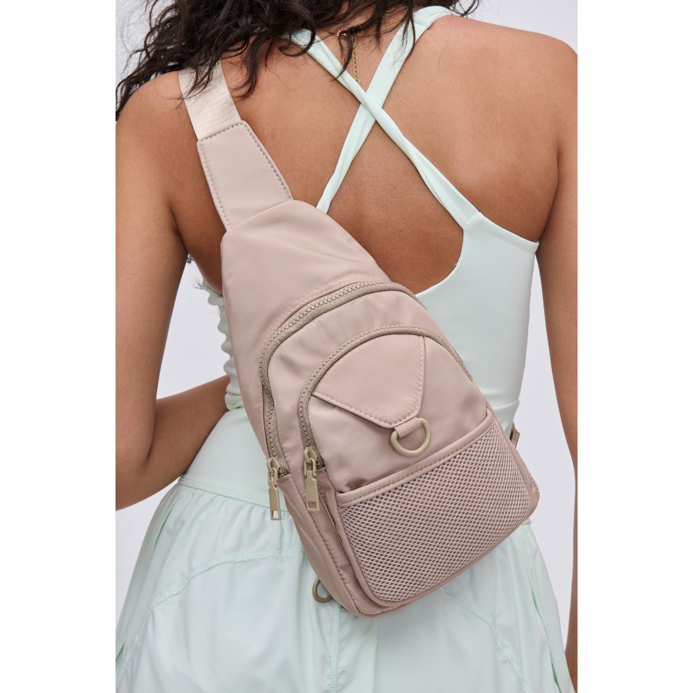 Walker Nylon Sling Backpack - Lightweight Adjustable Crossbody Bag for Men & Women - Perfect for Hiking, Travel, Gym & Everyday Use