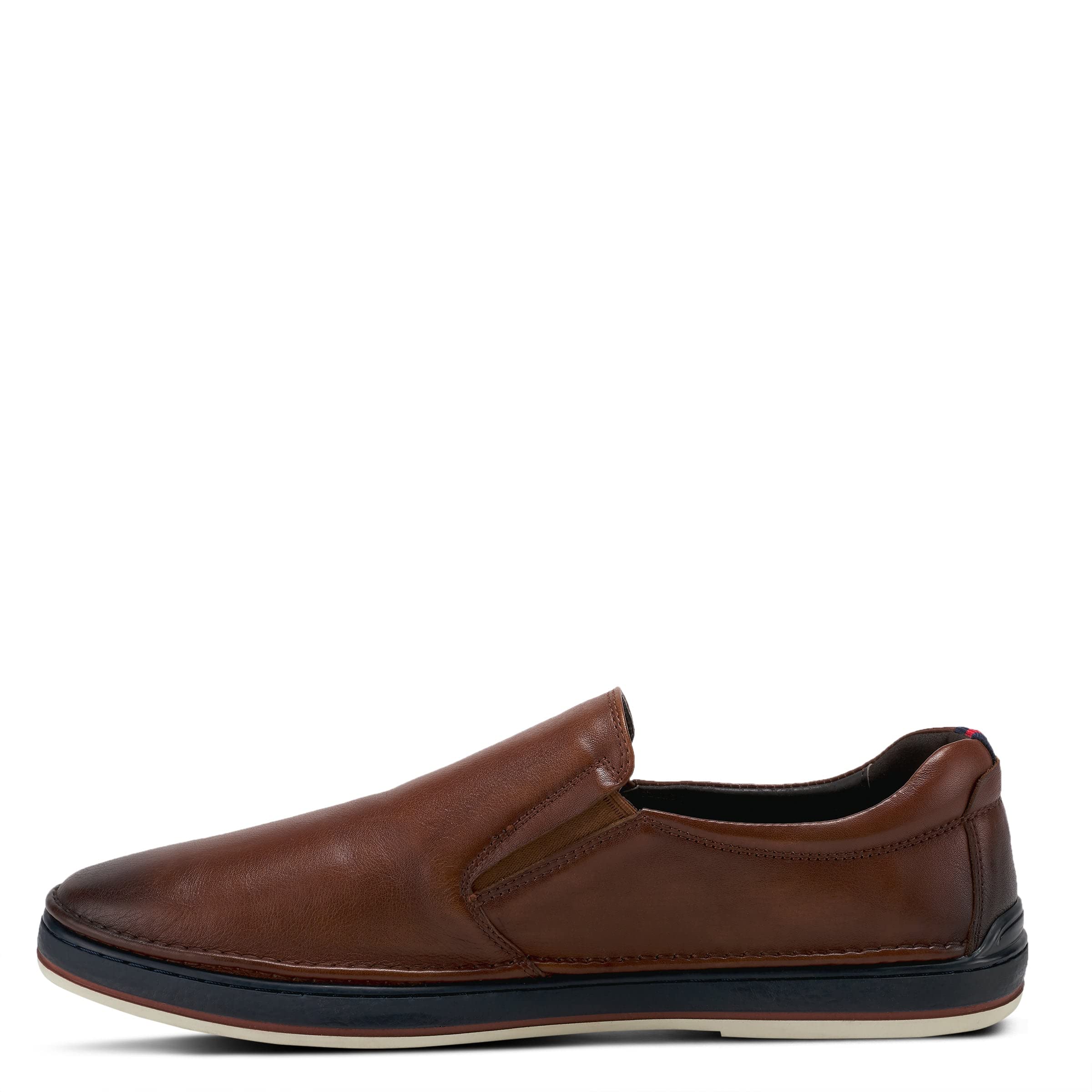 Spring Step Men's Lugano Slip-On Casual Shoes - Comfortable Loafers for Walking, Work & Everyday Wear - Lightweight Breathable Slip-Ons for Men