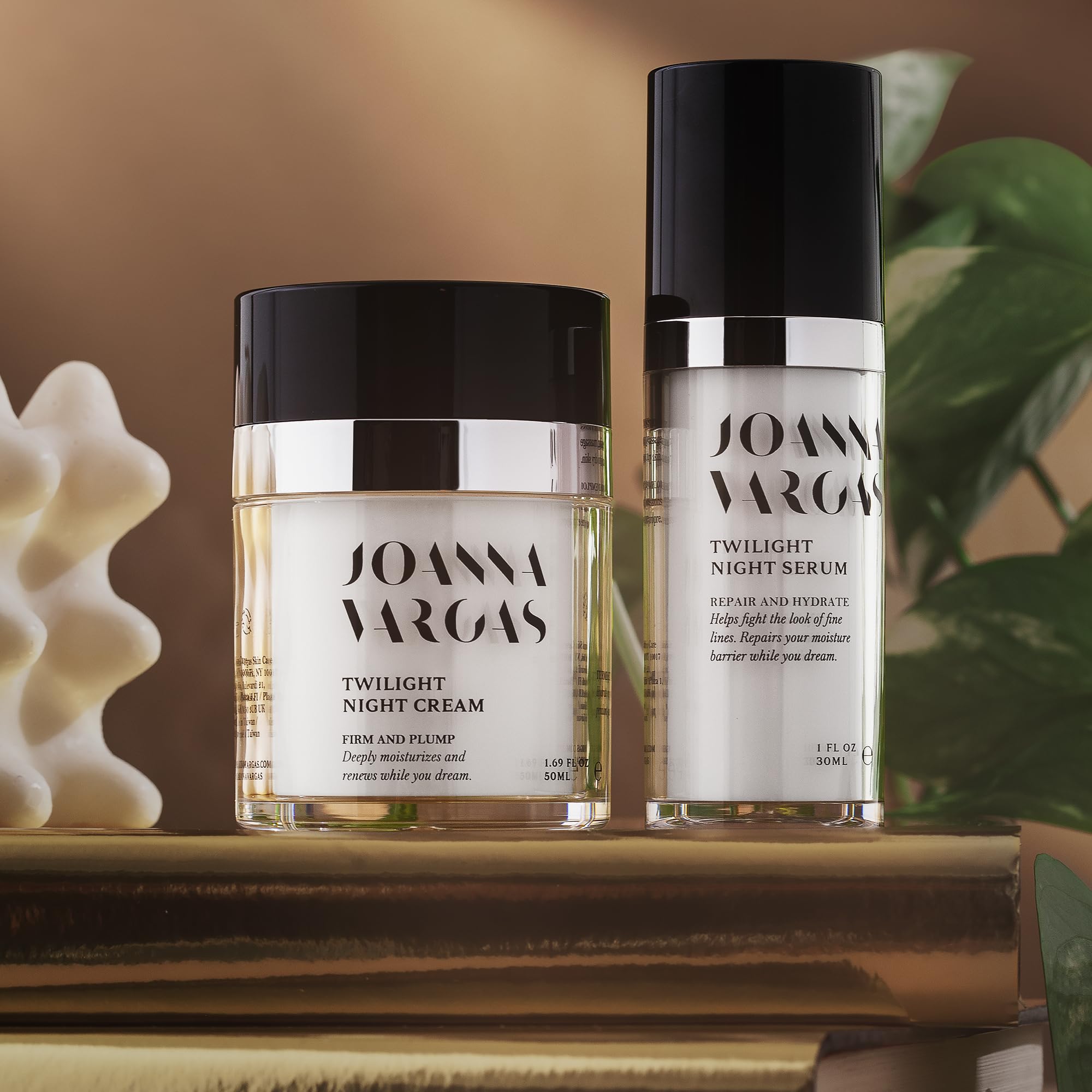 Joanna Vargas Anti-Aging Face Serum with Epidermal Growth Factors - Skin Restoration & Rejuvenation Night Serum for Women - Reduces Fine Lines & Wrinkles - Hydrating Facial Serum for Dry Skin - Perfect for Nighttime Skincare Routine & Daily Moisturizing