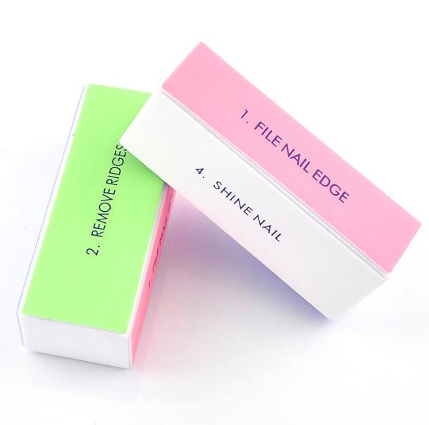 4-Way Nail Shiner Block Buffer - Professional Nail File & Polisher for Smooth, Shiny Nails - Perfect for Manicures, Pedicures & At-Home Nail Care