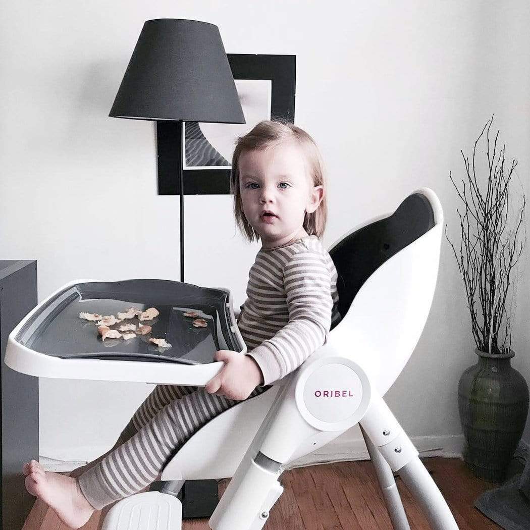 Oribel Cocoon 3-Stage Convertible High Chair for Babies & Toddlers - Adjustable Height, Ergonomic Design for Dining, Feeding, and Playtime at Home