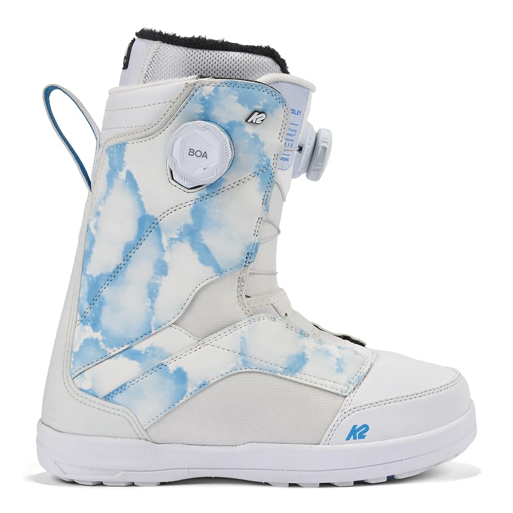 K2 Kinsley Women's Snowboard Boots - Comfortable & Supportive for All-Mountain Riding - Perfect for Freestyle, Park, and Powder Snowboarding