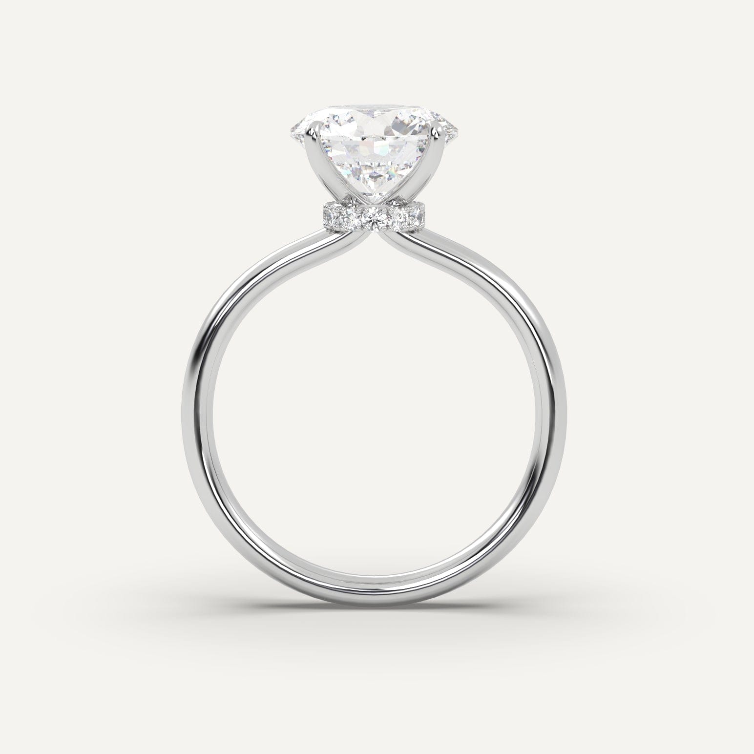 3 Carat Round Cut Diamond Engagement Ring for Women - Perfect for Proposals, Weddings & Anniversaries