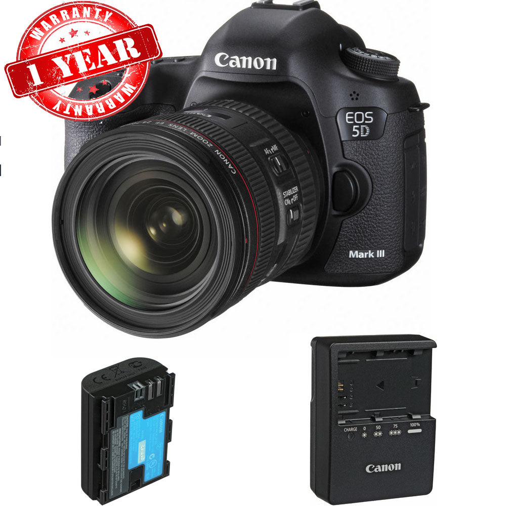 Canon EOS 5D Mark IV 30.4MP Full Frame DSLR Camera with 24-70mm f/4L Lens - Professional Photography, Wedding & Portrait Shooting (US Version)