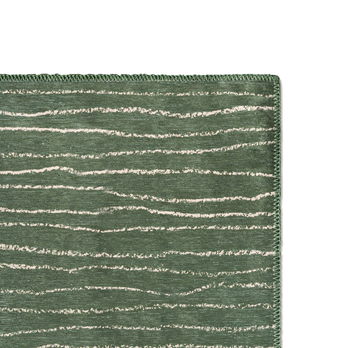 Atlas Chenille Washable Rug - Soft & Durable Non-Slip Area Rug for Living Room, Bedroom, Nursery - Machine Washable & Stain Resistant