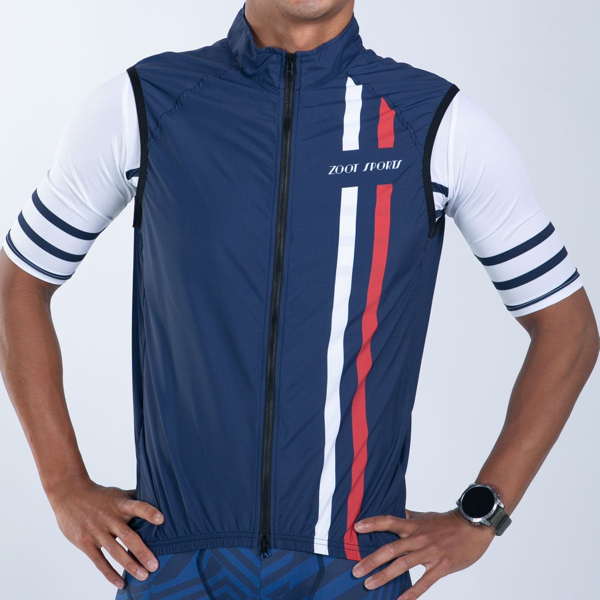 Men's Allez Cycling Vest - Lightweight & Breathable Bike Jersey for Road & Mountain Biking - Perfect for Commuting, Training & Outdoor Sports