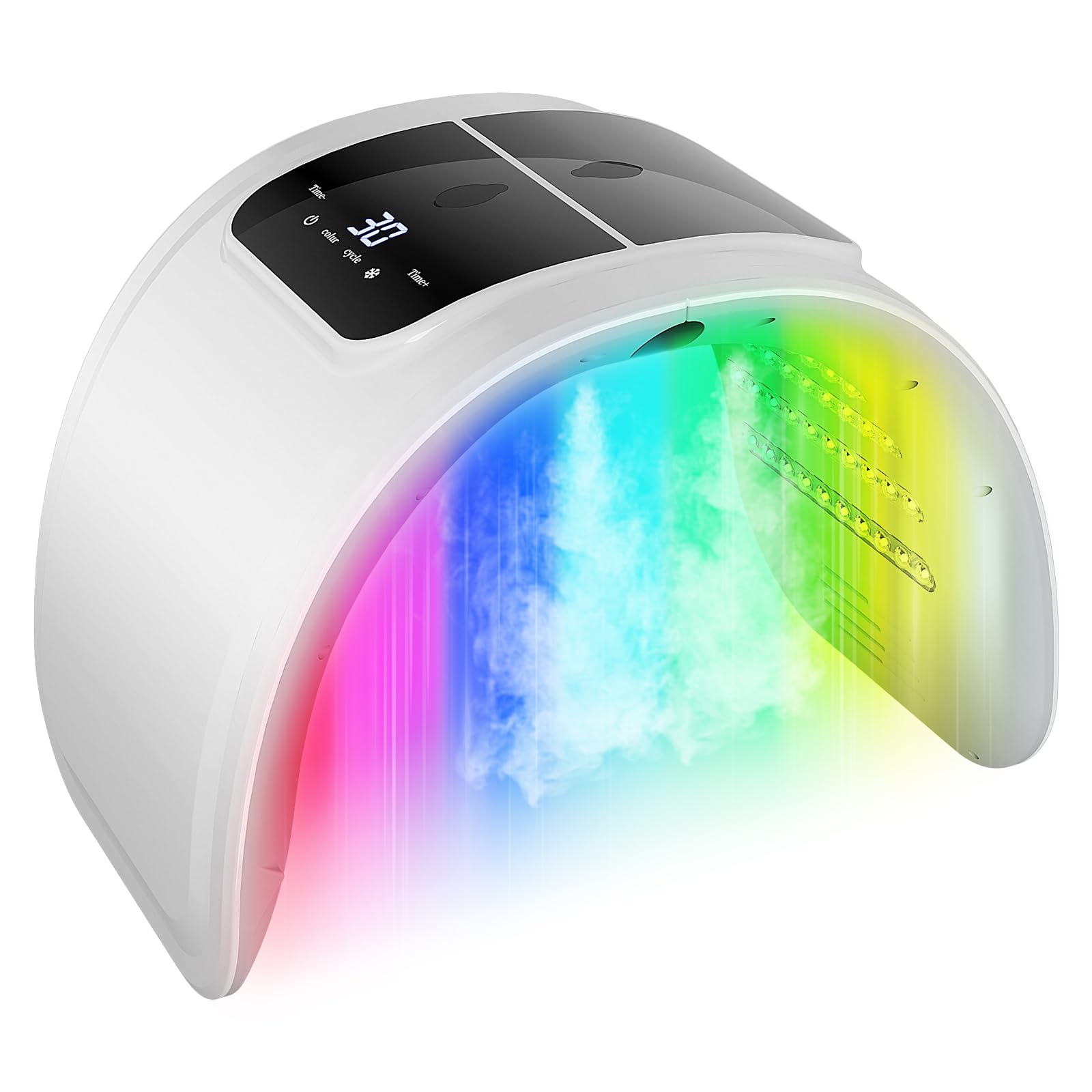 Red Light Therapy Mask for Face - 7-in-1 LED Light Therapy Device with Spray Function | Anti-Aging, Acne Treatment & Skin Rejuvenation | Perfect for Home Spa & Professional Skincare