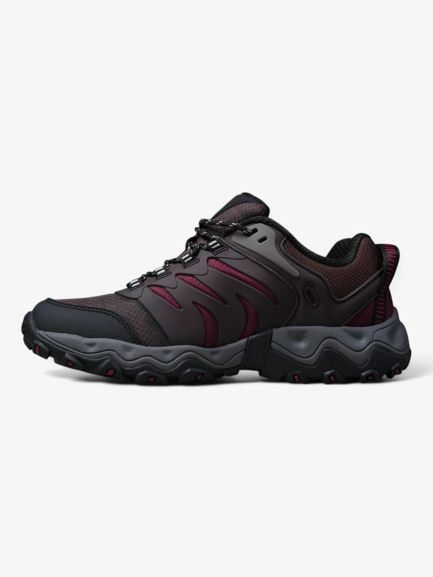 Alpine Skate Bisbee Brown Red Skateboarding Shoes - Comfortable & Durable for Street Skating & Casual Wear
