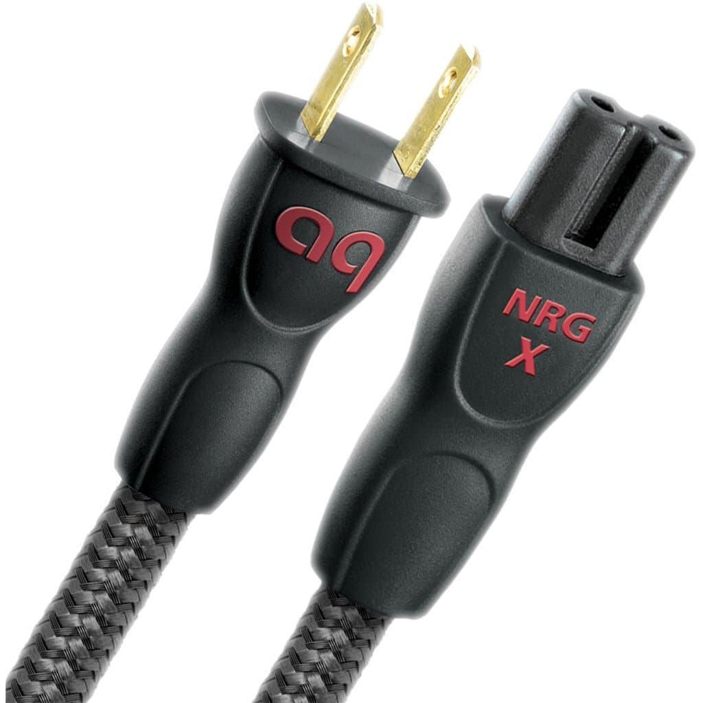 AudioQuest NRG X2 High-Performance Power Cable - Premium AC Power Cord for Home Theater, Hi-Fi Audio, and Gaming Systems
