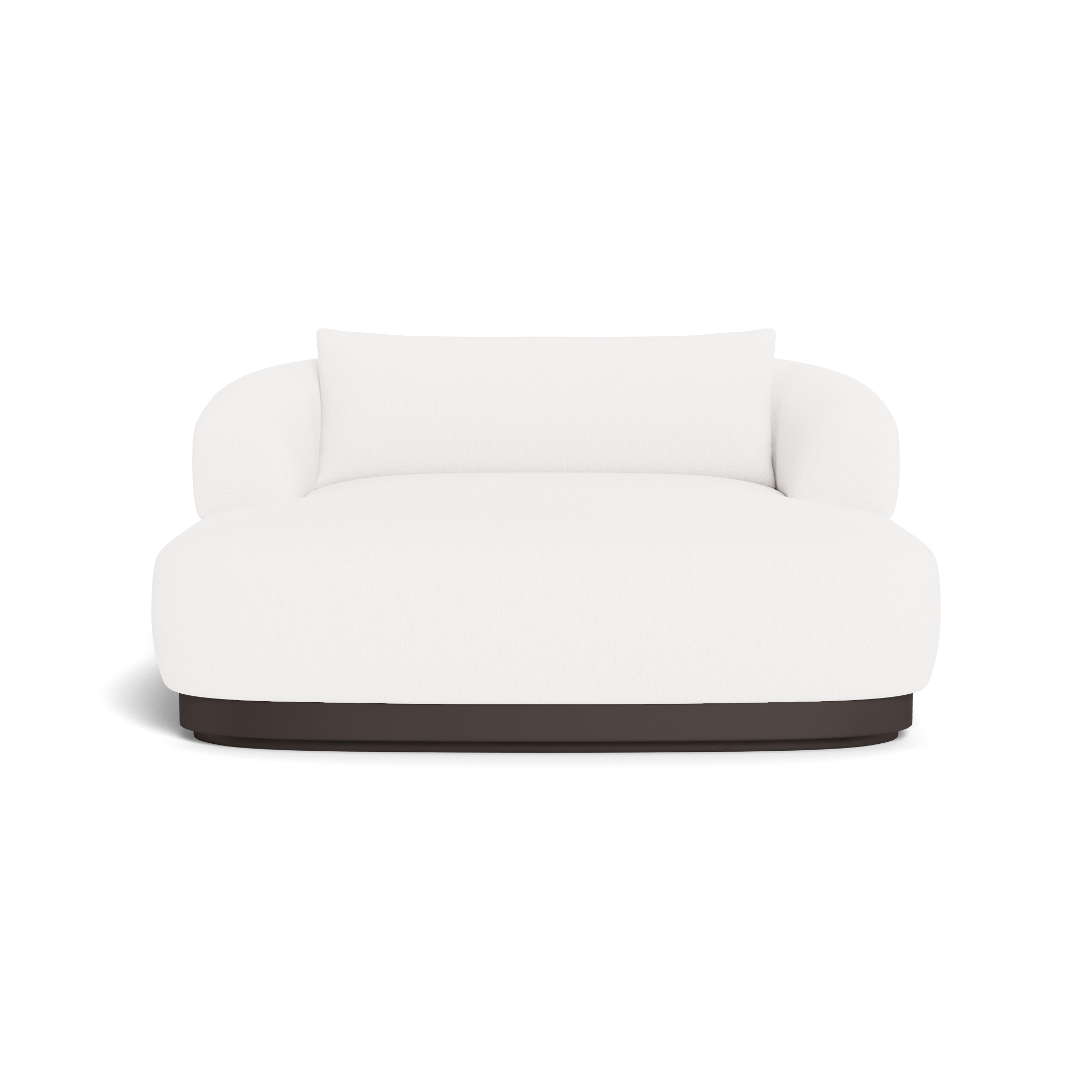 Amalfi Daybed - Modern Outdoor Patio Lounge Chair for Poolside, Garden, and Backyard Relaxation