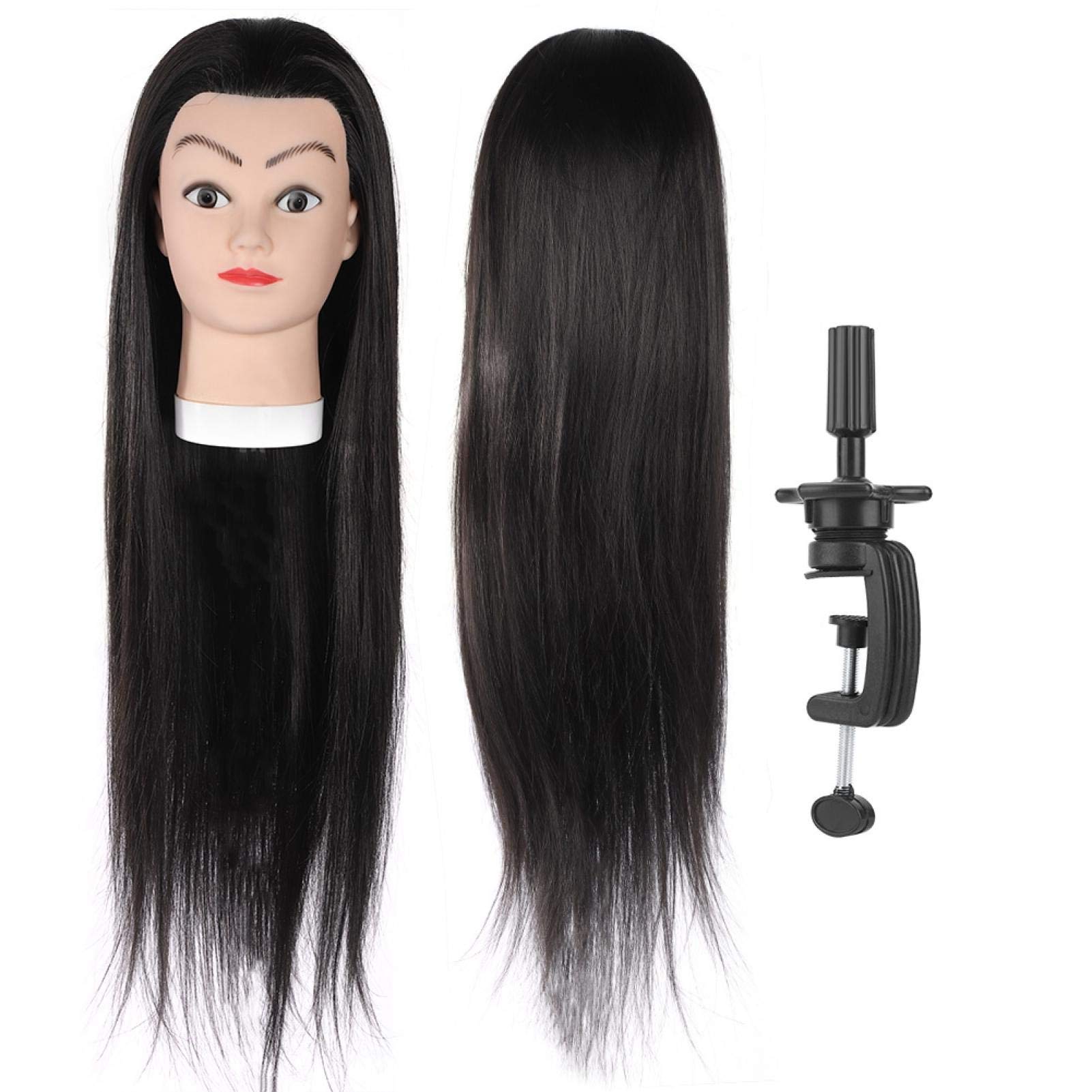 Professional Hair Styling Mannequin Head with Wig Stand - Elegant Training Head for Cosmetology Students & Home Salon Practice | Perfect for Hairstyling, Cutting, Coloring & Braiding Practice