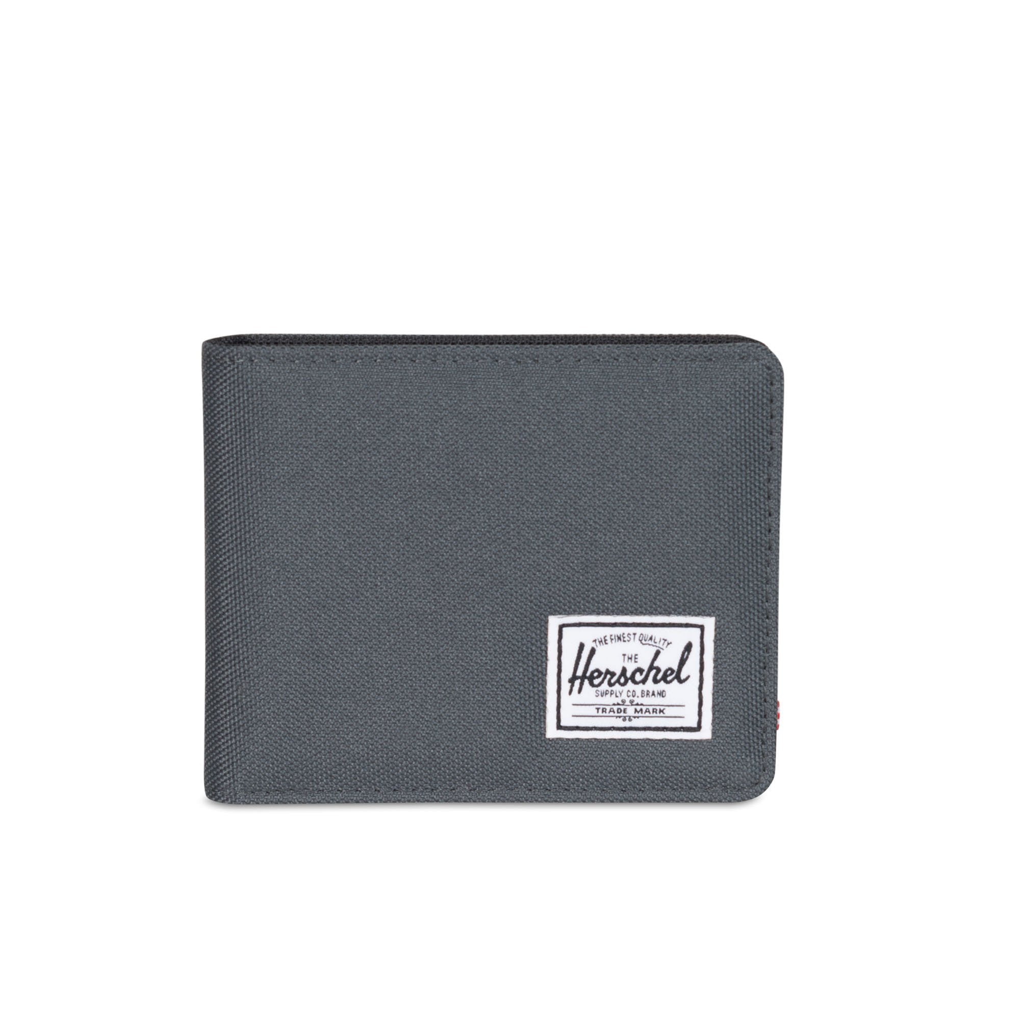 Herschel Roy Wallet for Men - Slim RFID Blocking Bifold Wallet in Black/Dark Shadow - Perfect for Everyday Use, Travel & Business