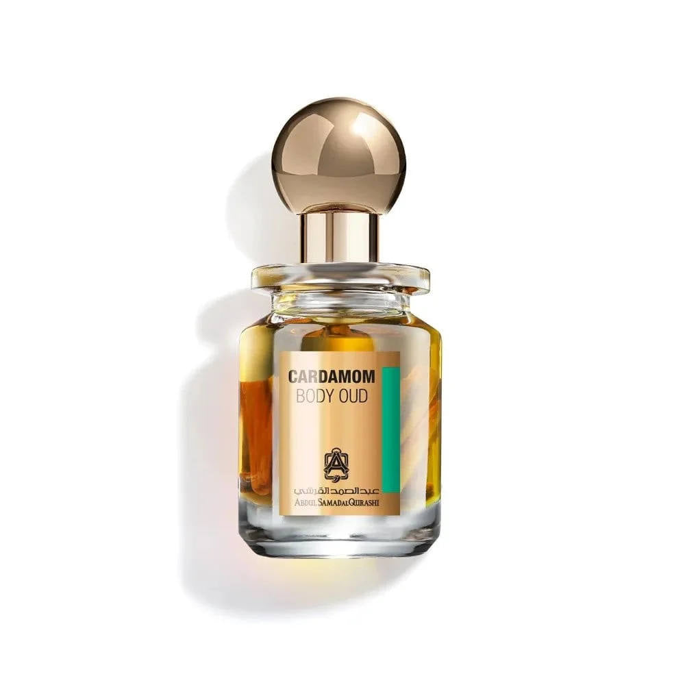 Premium Cardamom Body Oud Perfume Oil - 30ml Roll-On Bottle for Women & Men - Long-Lasting Fragrance for Date Night, Special Occasions & Daily Wear