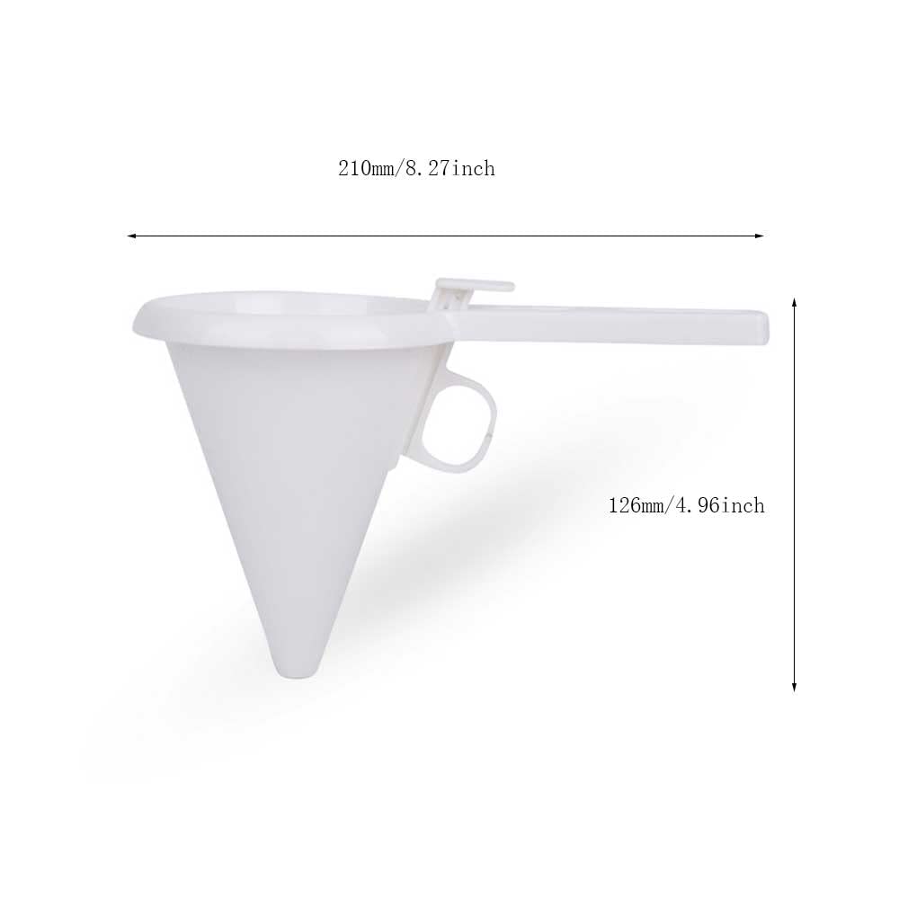 **Pancake Batter Dispenser - Handheld Funnel Dispenser for Buttercream Frosting & Chocolate - Perfect for Baking, Pancakes, Cupcakes & DIY Desserts**