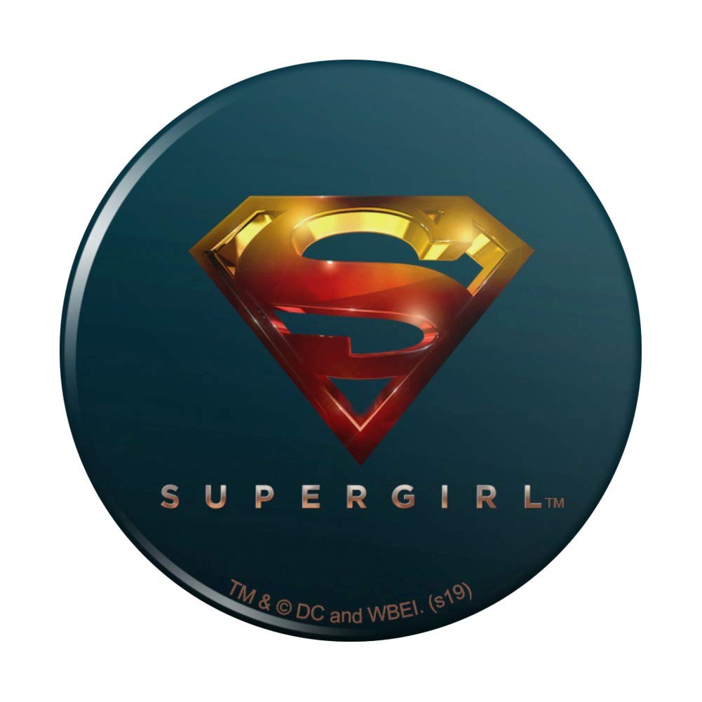 Supergirl TV Series Logo Kitchen Refrigerator Magnet - Fun Decorative Fridge Button for Fans, Home & Office Use