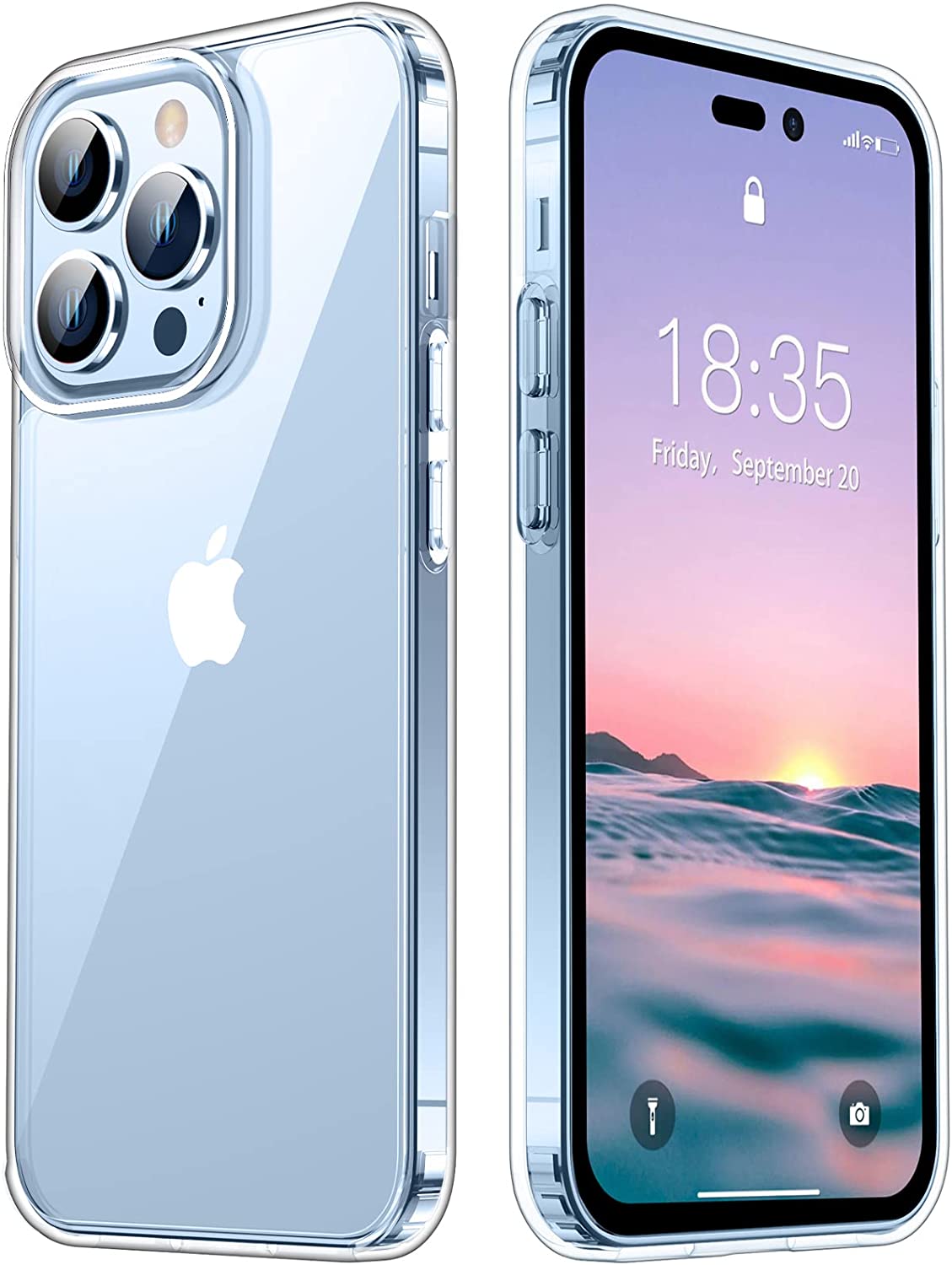 iPhone 14 Pro Max Case - Ultra Slim & Shockproof Protective Cover with Military-Grade Drop Protection | Perfect for Daily Use, Travel & Outdoor Activities