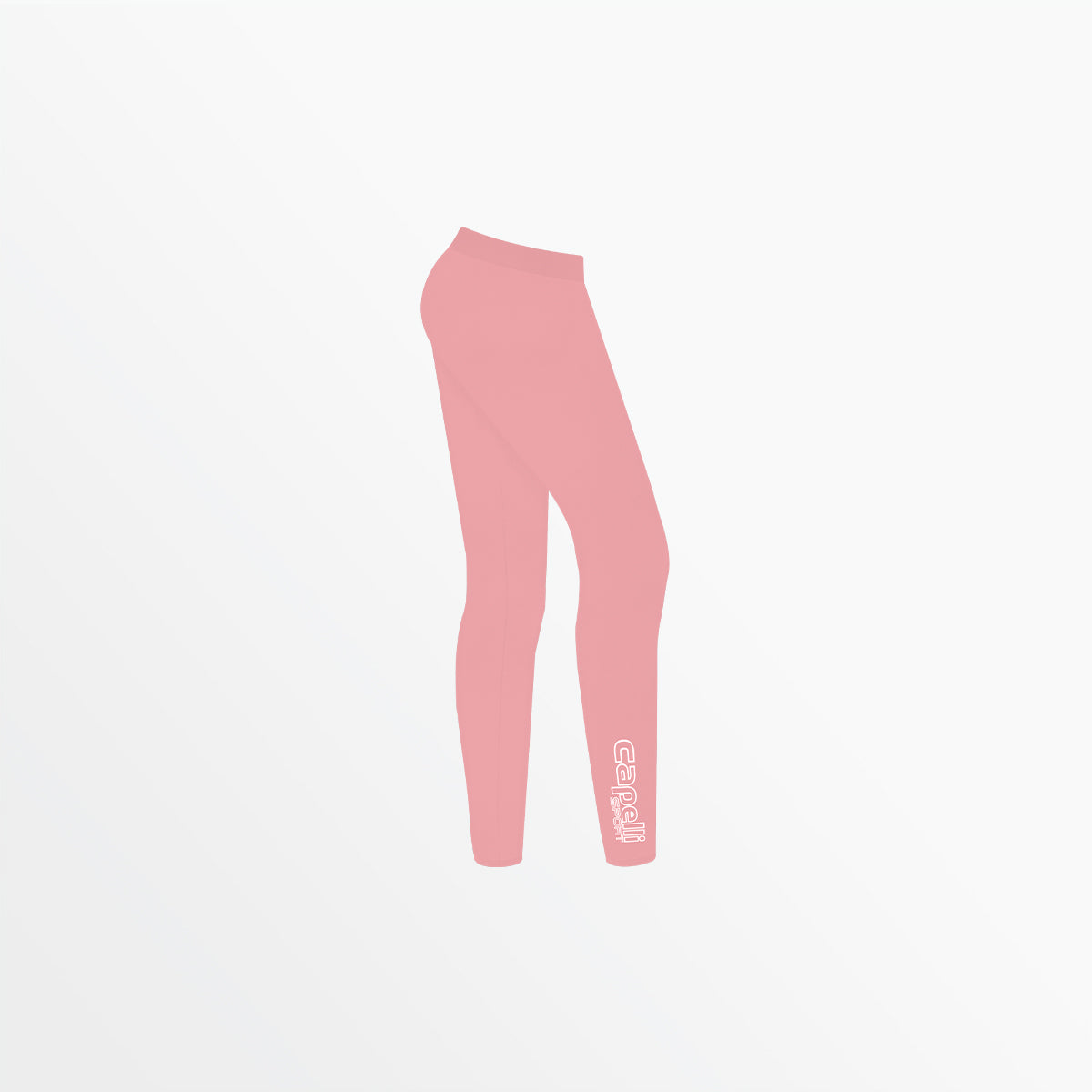 Women's Mid Rise Logo Cotton Leggings - Comfortable Stretchy Workout Pants for Yoga, Running & Casual Wear