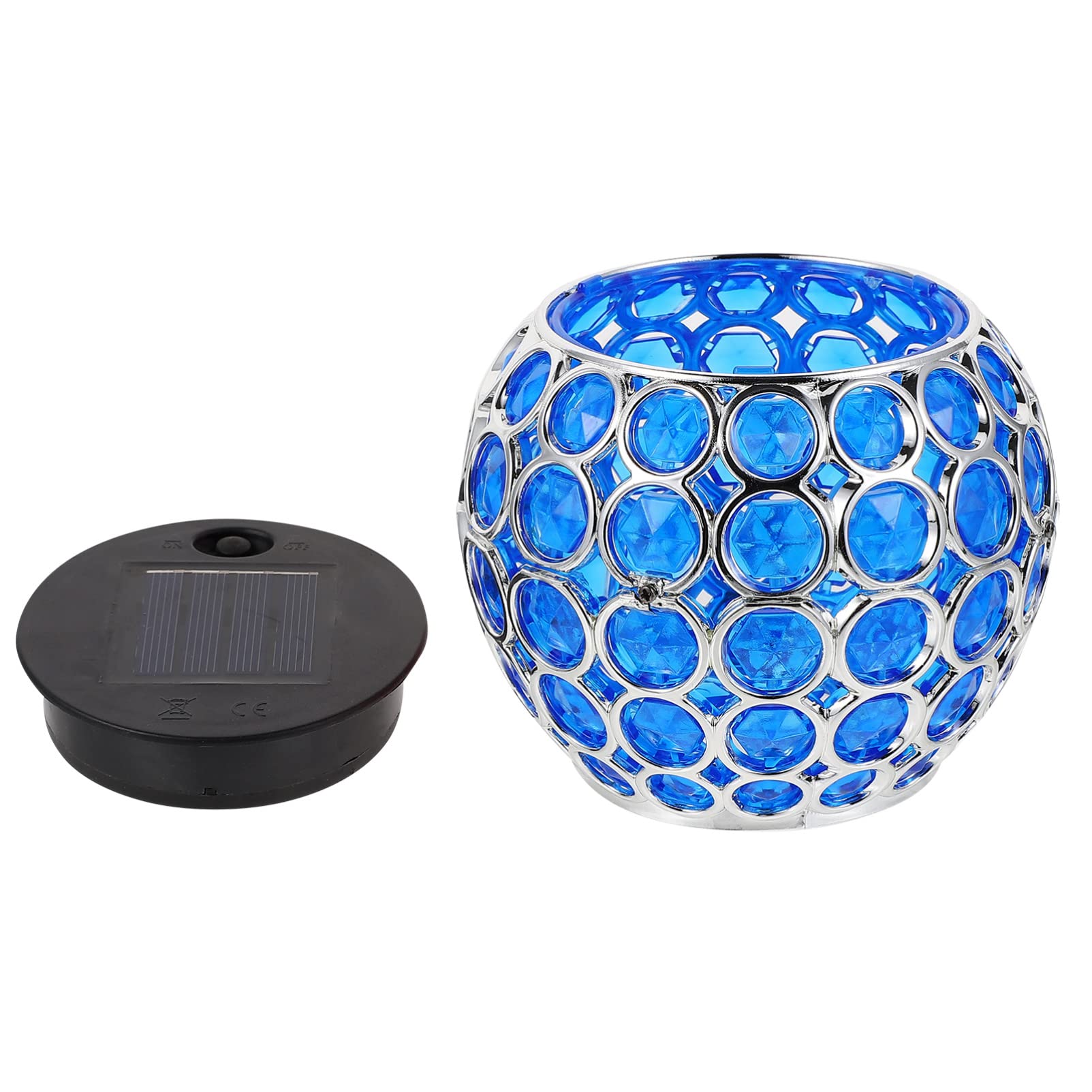 OSALADI Solar Garden Lights - Waterproof LED Outdoor Hanging Lamps with Hollow-Out Design for Yard, Patio, Table Decor | Solar-Powered Night Lights for Garden Parties & Landscape Lighting