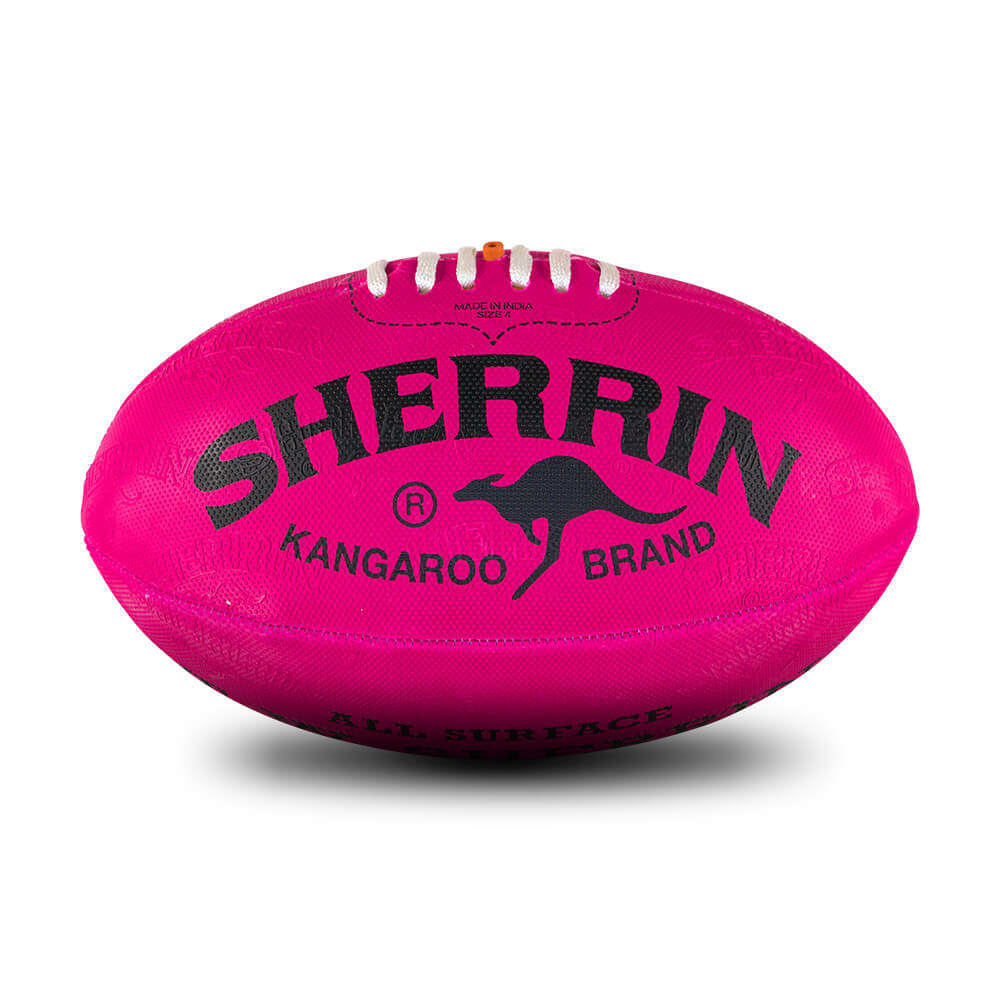 Sherrin KB All Surface Football - Premium Synthetic Leather Soccer Ball for Training & Matches - Perfect for Grass, Turf & Indoor Play