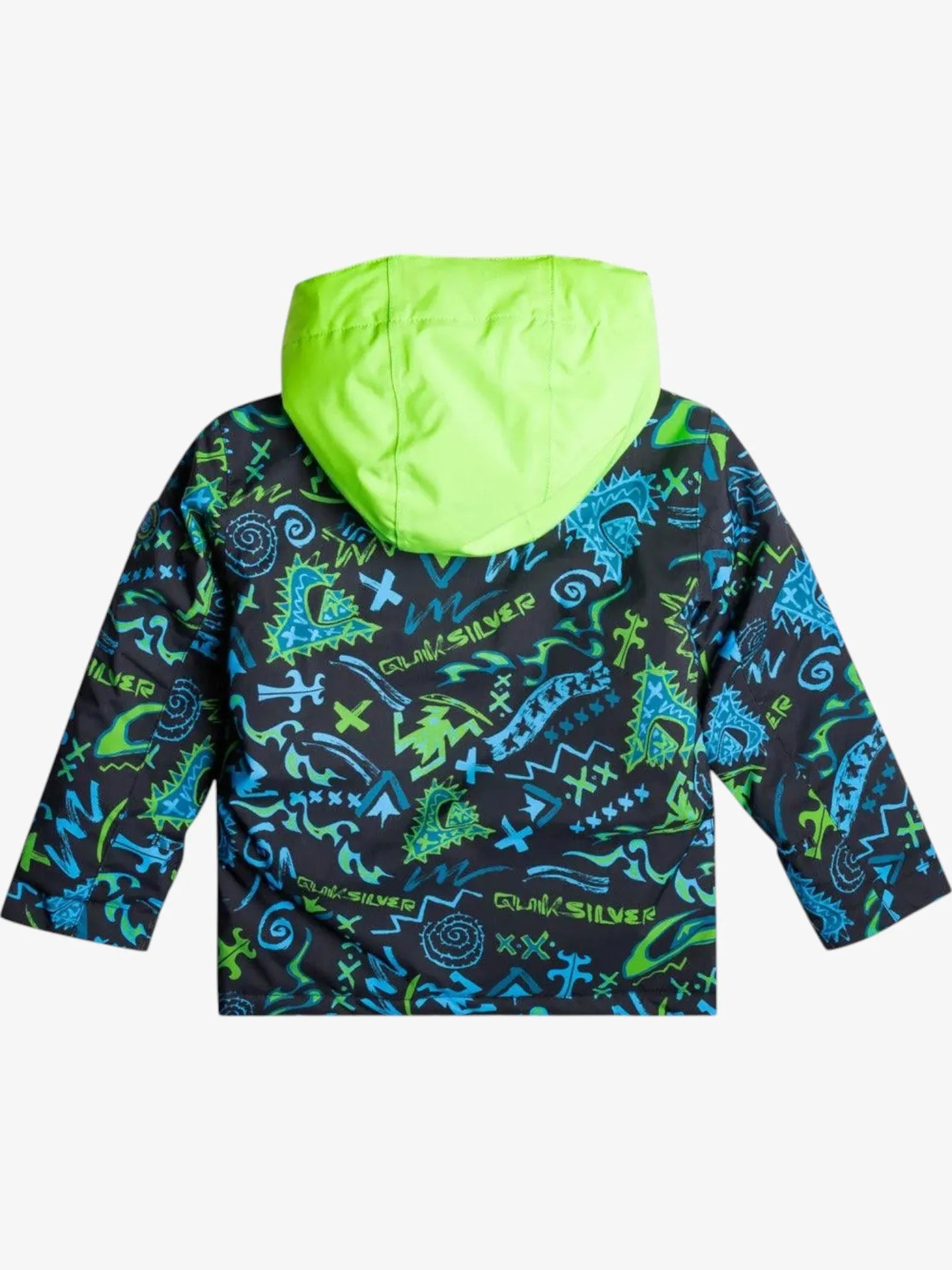 Quiksilver Little Mission Kids' Snow Jacket - Waterproof & Warm Winter Coat for Boys & Girls - Perfect for Skiing, Snowboarding & Outdoor Winter Activities