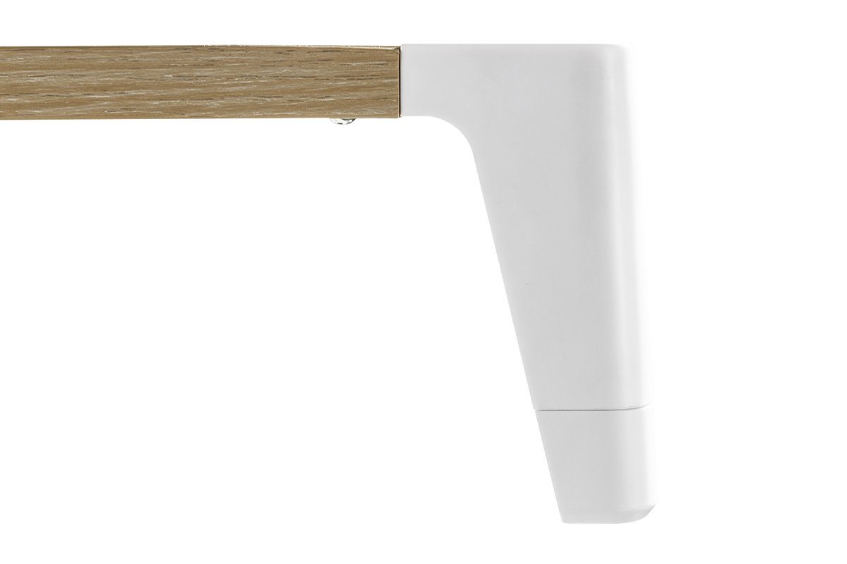 JasonL Monitor Stand - White Birch Wooden Riser for Computer Screen, Laptop & Desk Organization - Perfect for Home Office, Gaming Setup & Workspace Ergonomics