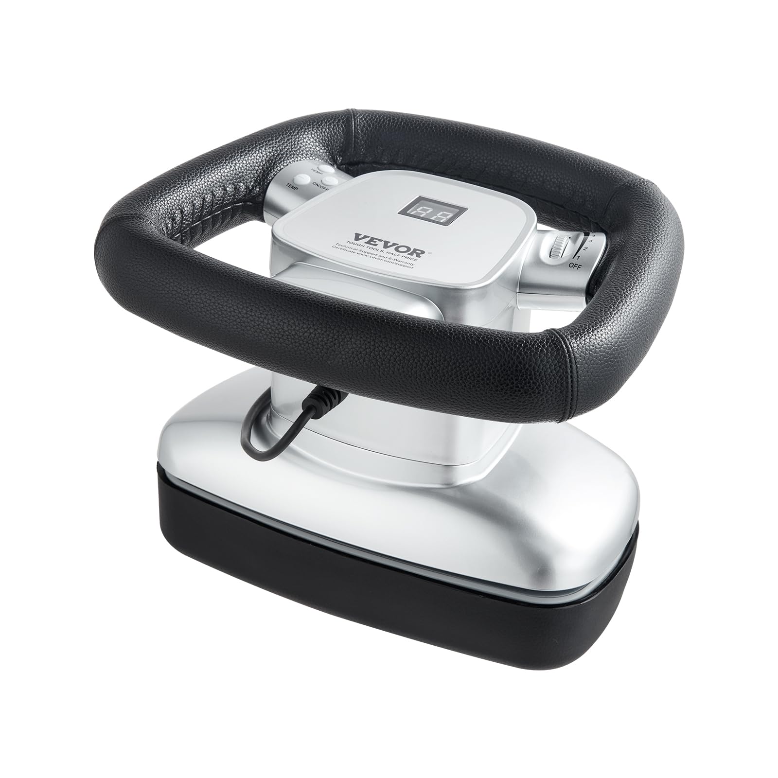 VEVOR Professional Chiropractic Massager with Heat & Adjustable Vibration - Handheld Therapeutic Body Massager for Back, Neck & Shoulder Pain Relief - Perfect for Home, Office & Travel Use