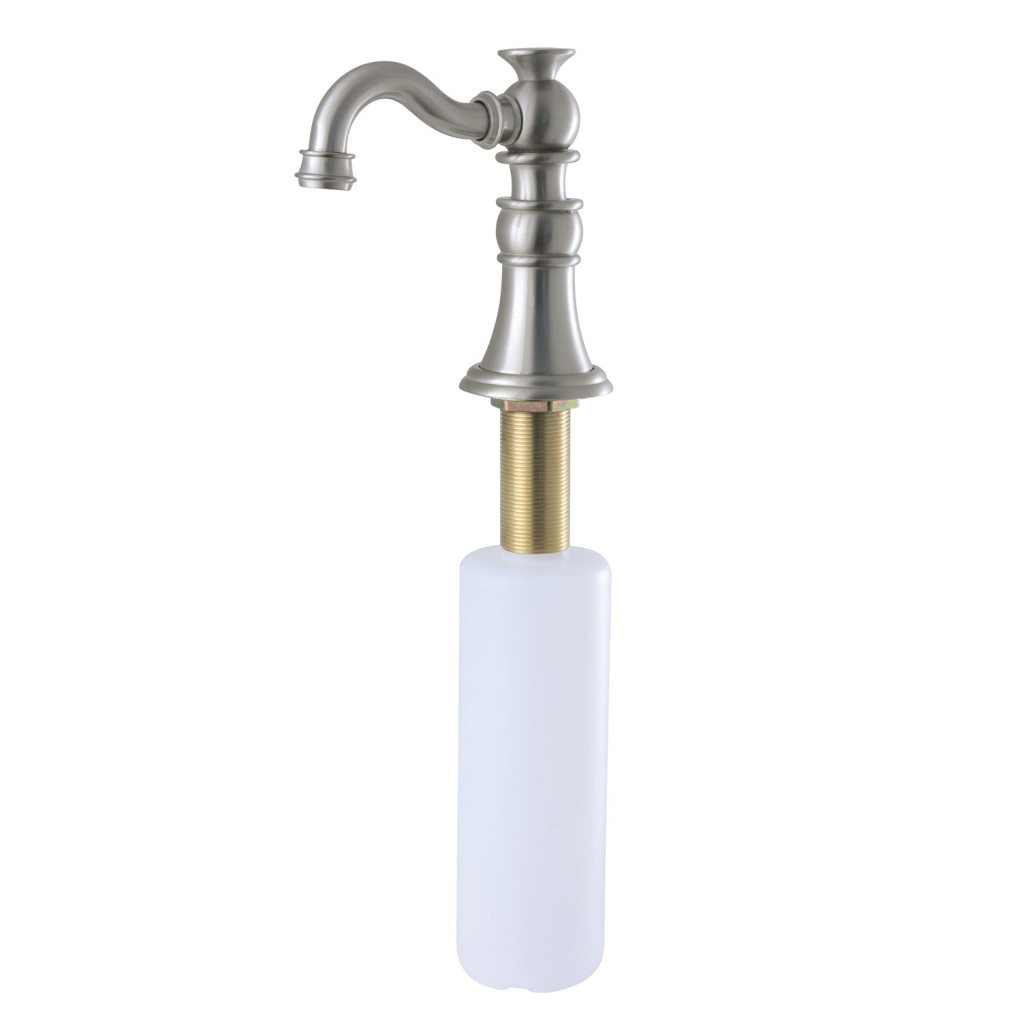 American Classic SD1978 Brushed Nickel Kitchen Soap Dispenser - Perfect for Farmhouse, Modern & Traditional Home Decor