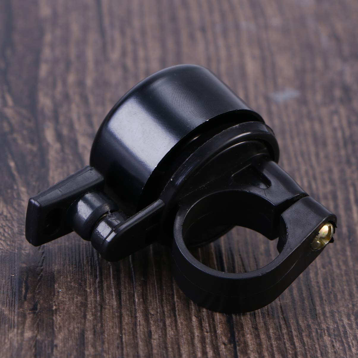 Premium Aluminum Alloy Bicycle Bell - Durable MTB Handlebar Ring Bike Horn for Mountain/Road Bikes - Golden - Perfect for Commuting, Cycling Safety & Outdoor Adventures