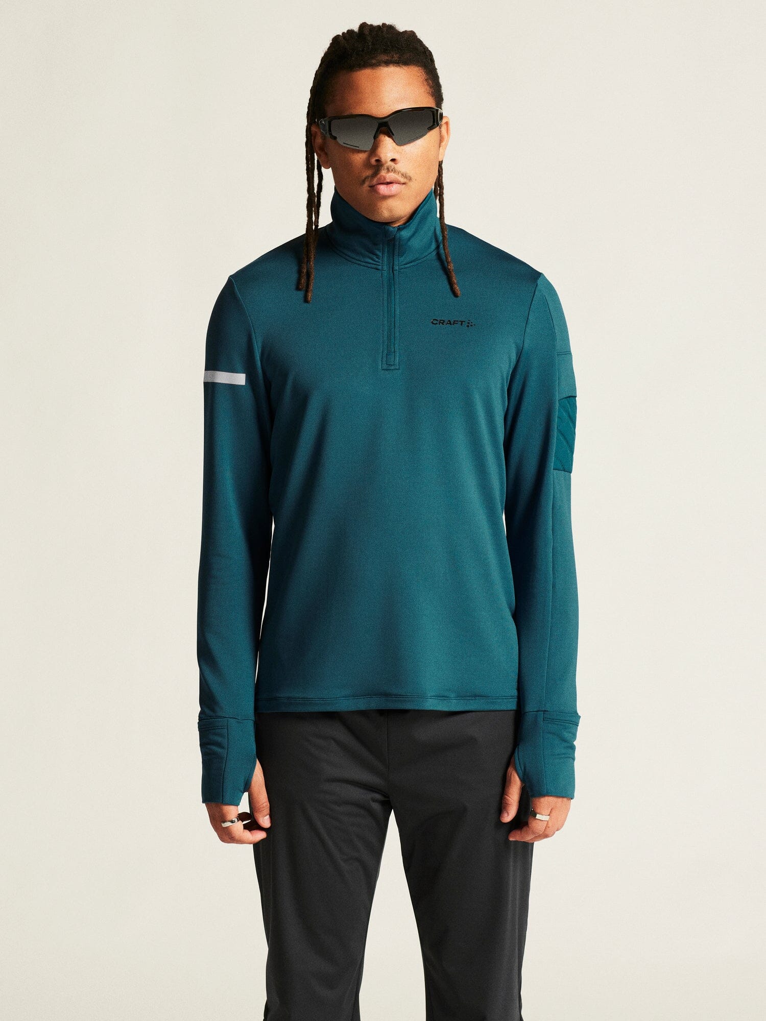 Men's Advanced Subzero Running Shirt - Lightweight Performance Top for Cold Weather Training & Outdoor Sports