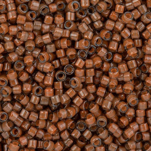 11/0 Delica Bead #2044 Guava Luminous 5.2g - Perfect for Jewelry Making, DIY Crafts, and Beading Projects