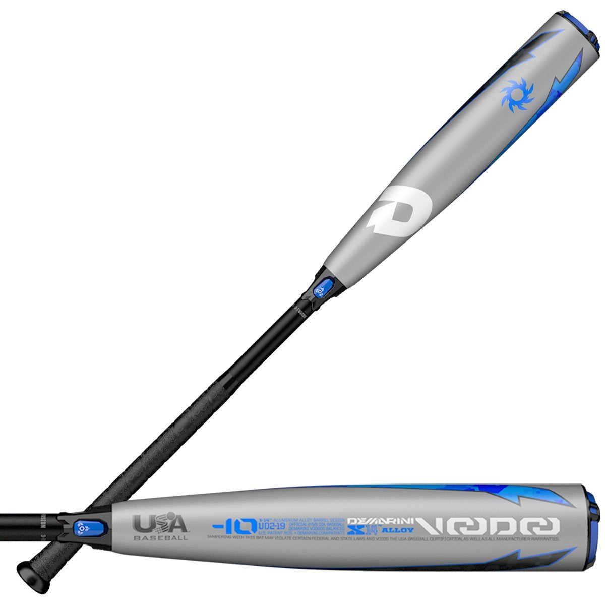 DeMarini Voodoo Balanced 2019 UD2 USA Baseball Bat 2 5/8