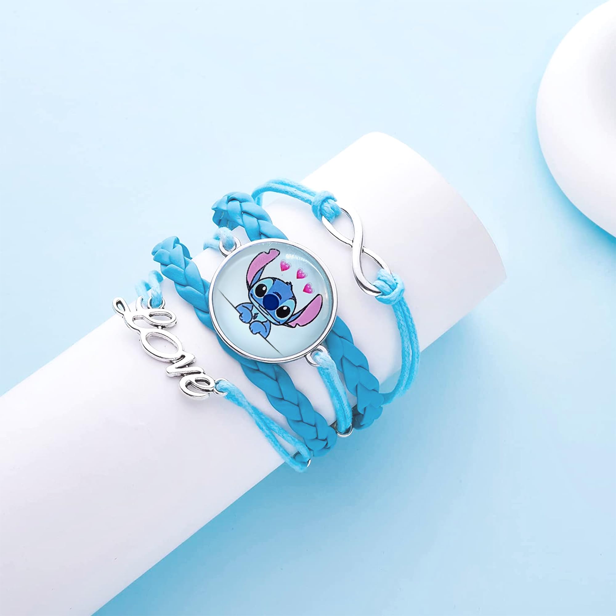 Stitch Bracelet for Women - Trendy Party Jewelry & Birthday Gift - Perfect for Disney Fans, Cosplay & Everyday Wear