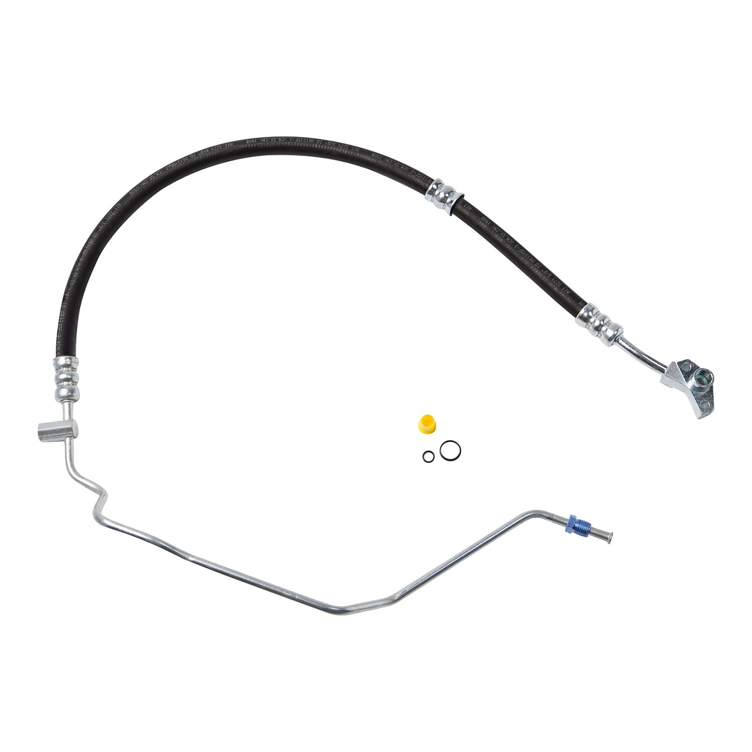 Edelmann 92164 Black Steering Pressure Hose - High-Performance Replacement for Smooth & Safe Driving | Perfect for Trucks, SUVs & Off-Road Vehicles