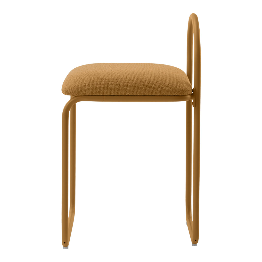 AYTM Angui Chair - Modern Ergonomic Lounge Chair for Living Room, Office & Reading - Comfortable Mid-Century Design with Wooden Legs