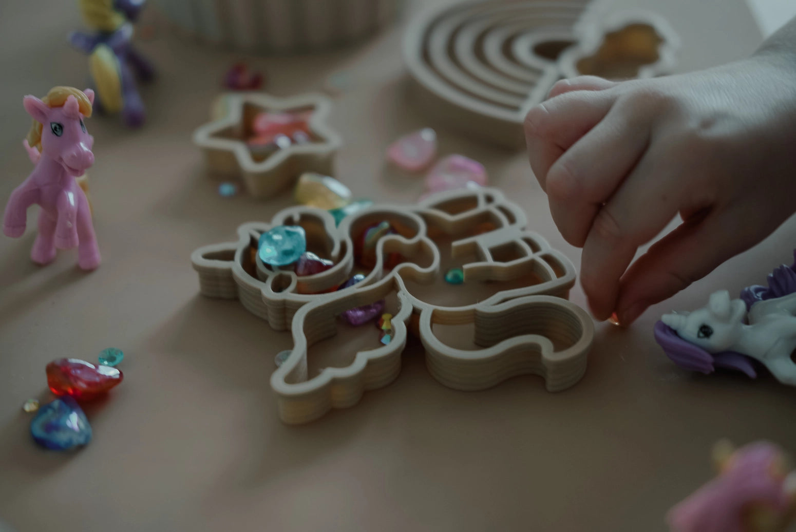 Eco-Friendly Unicorn Playdough Cutter Set for Kids - Sensory Play & Creative Fun - Perfect for Birthday Gifts, Classroom Activities & DIY Crafts